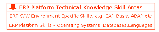 Technical ERP careers - ERP platform specific software or operations skills e.g. For SAP, Basis or ABAP and Generic ERP Software Skills for combinations of different operating systems, databases and languages.