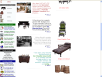 Screenshots of Home Page Of Website Of Antique & Heritage Wooden Furniture Retail Shop in Mumbai