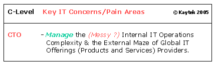Key IT Concerns of Customer's C-Level Executives - CEO's - Chief Executive Officers 